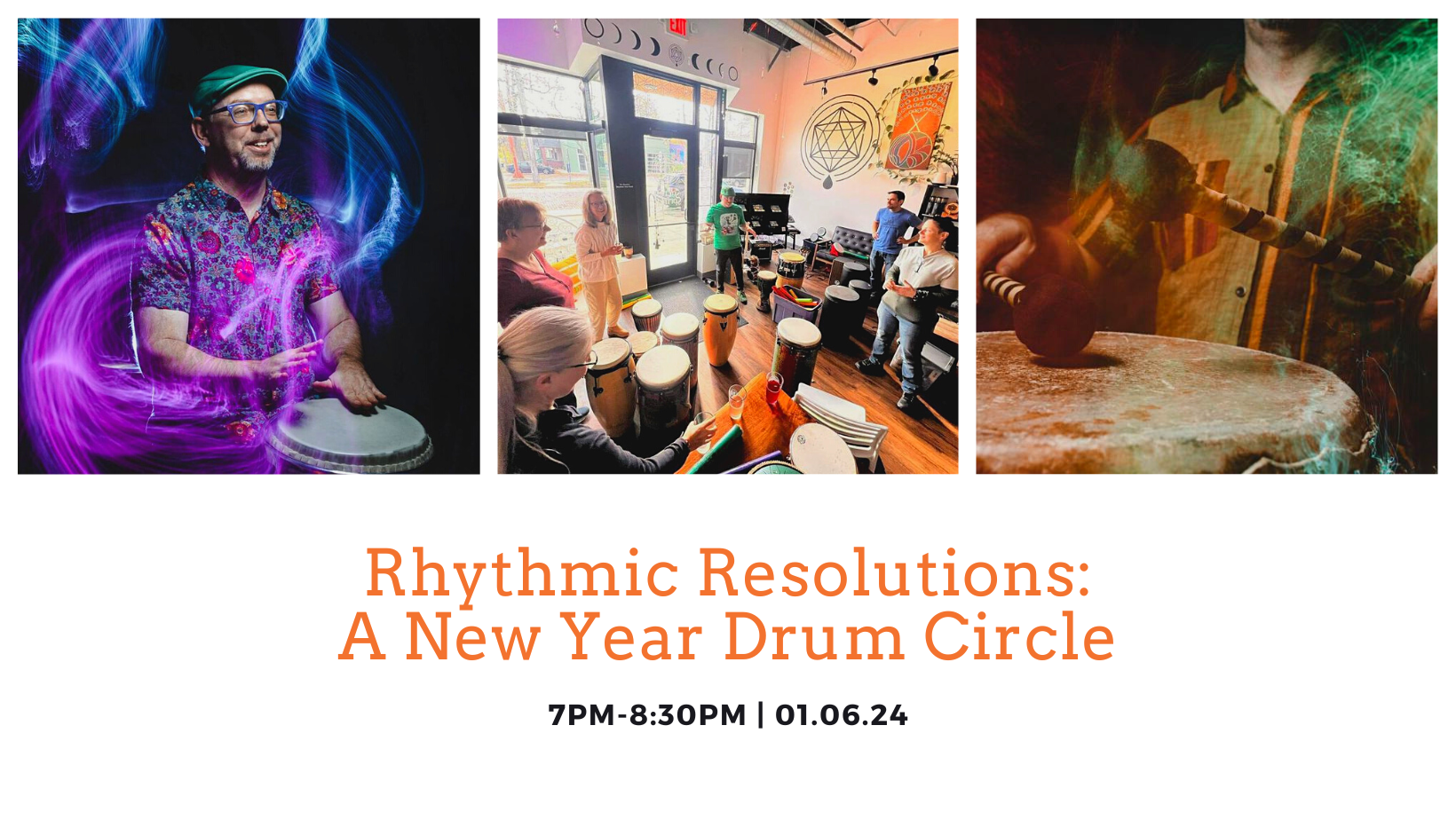 New Year Drum Circle
